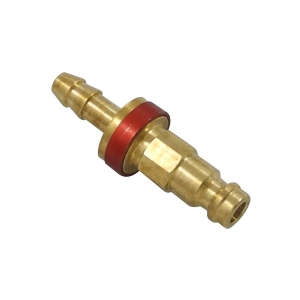 Parker 21SFTF06MXX8 Series 21 Quick Connect Plug European Profile ND 5 Brass Hose Barb 6 mm Red