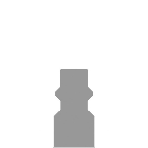 Parker 23SFAN13SXZ Series 23 Premium Quick Connect Plug Steel Zinc Plated Straight-Through NPT Thread ANSI B 1.20.1 13 mm