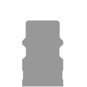 Parker 26KAIN13MPX Series 26 Quick Connect Coupler European Profile ND 7.2 Brass NPSF-Thread ANSI B 1.20.3 Single Shut-Off NBR 13 mm