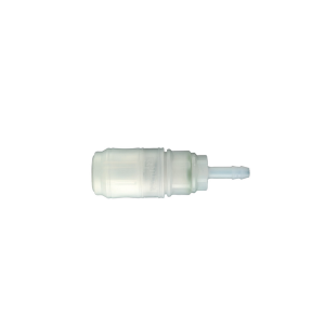 Parker 48KBTF06DPX Series 48 Quick Connect Coupler Thermoplastic Parker Profile POM Hose Barb Double Shut-Off NBR 6 mm