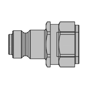 Parker THP1020-517 TEMA Series THP1000 3/8" Steel Plug, Female NPT