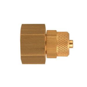 Parker MV13/06 MV Series Brass Stud Fitting 1/4" Female BSPP, 4x6 MM