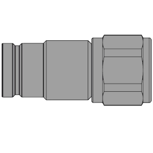 Parker TFF7520N TEMA Series TFF5000 3/4" Steel Plug, Female NPT