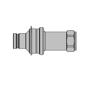 Parker TFF7521E TEMA Series TFF7500 3/4" Steel Plug w/ Pressure Eliminator for Multiplate, Female Thread Parallel