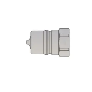 Parker TIB10021N TEMA Series TIB10000 1" Steel Plug w/ Pressure Eliminator, Female NPT