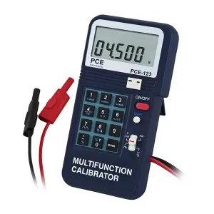 PCE Instruments PCE-123 Current Calibrator with Batteries