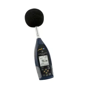 PCE Instruments PCE-428 Sound Level Data Logger with Microphone and Wind Noise Suppressor