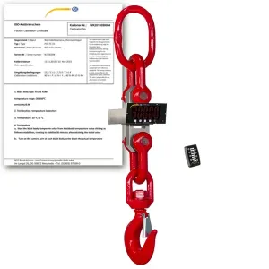 PCE Instruments PCE-CSI 30-ICA Crane Scale (Including Battery Hook and Shackle) with Remote Control w/ ISO Certificate