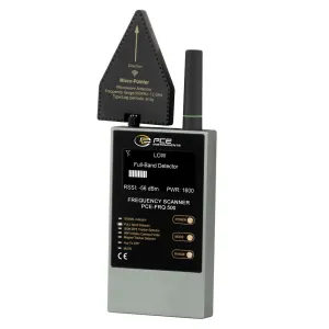 PCE Instruments PCE-FRQ 500 Frequency Meter with High Accuracy and LCD Display 10 to 500 Hz