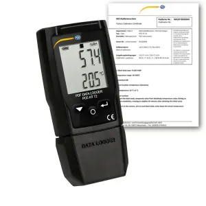 PCE Instruments PCE-HT 72-ICA PDF Data Logger for Temperature and Humidity w/ ISO Certificate