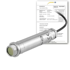PCE Instruments PCE-IR 50-ICA Pyrometer for Non-contact Measurement of Surface Temperaturesa and Fixed Installation w/ ISO Certificate