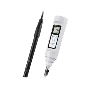 PCE Instruments PCE-WO2 10 Dissolved Oxygen Meter Measurement of Oxygen Content Oxygen Saturation and Sample Temperature