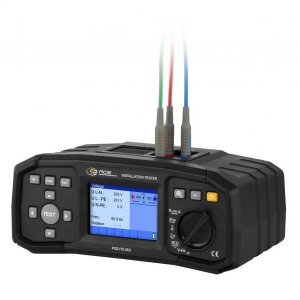 PCE Instruments PCE-ITE 55B Electrical Tester with 3.3" TFT Color Display for Measuring Range Up to 550 V AC/DC RCD Type A, AC, B, B+, and F