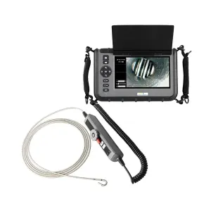 PCE Instruments PCE-VE 1014N-F 7" LCD Industrial Borescope with 1.5 m / 4.9 ft. Borescope Cable and 2 Way Camera-Head