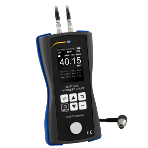 PCE Instruments PCE-TG 150A F25 Material Thickness Meter with Data Memory Up to 300 mm Thickness Measurement Incl. 2.5M Sensor