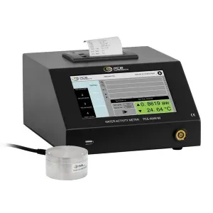 PCE Instruments PCE-WAM 60 Portable Moisture Meter with LCD Display for Measurement of Water Activity on 4 Channels Measurement Range 0 ... 1 aw