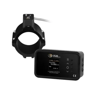 PCE Instruments PCE-UFM 50PVC PCE-UFM-PVC Series Ultrasonic Flow Meter for PVC Pipes with a Diameter of D50