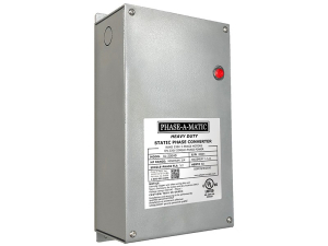 Phase-A-Matic UL-200HD 3/4 to 1-1/2 HP Static Phase Converter, UL Certified, Heavy Duty