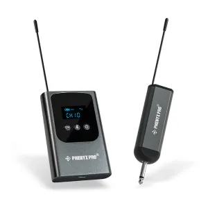 Phenyx Pro PDP-1-1B Single Digital Portable Wireless Microphone System Bodypack Transmitter Headset 1500mAh USB-C DC 5V 500mA