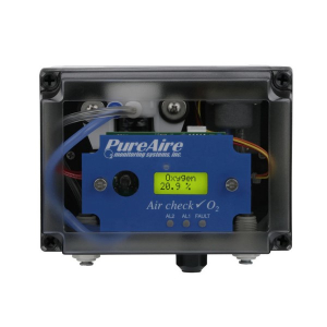 PureAire 99118 Water-Resistant Oxygen Monitor with 10+ Year Sensor