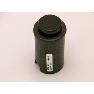 Rees 00433-001 Cylindrical Push Button, Black
