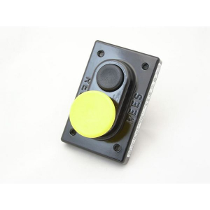 Rees 01619-014 1 Black-1.75 Yellow Plastic Plunger