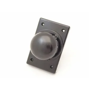 Rees 02049-001 2.25" Metal Mushroom Black Plunger