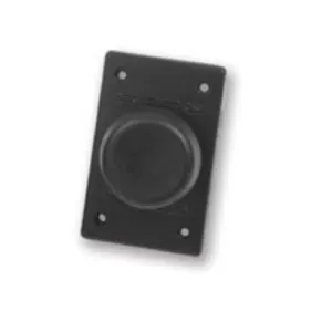 Rees 02912-001 2.25" Metal Mushroom Black Plunger, Operating Force 4.0 lb