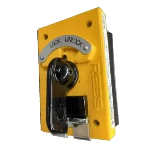 Rees 04910-125 Rotary Contact Selector Switch, Special Features "Lock"-Unlock