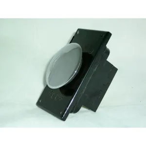 Rees 04917-112 Push Button Switch with Larger Mounting Pattern, 2.75" Dia. Chrome Plated Die Cast