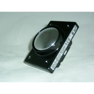 Rees 04960-412 2.25" Mushroom Plunger with Shield and Weatherproof, Chrome Plunger