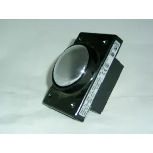 Rees 04960-512 2.25" Mushroom Plunger with Shield and Weatherproof, Operating Force 3.8 lb