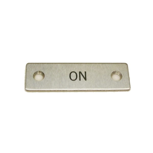 Rees 09001-006 Rectangle Legend Plate, ON