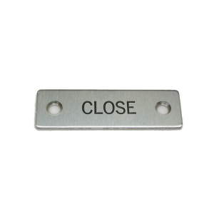Rees 09001-012 Rectangle Legend Plate, CLOSE