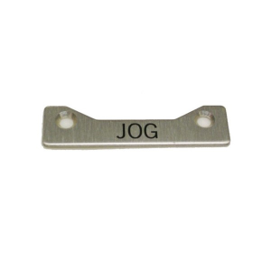 Rees 09003-010 Standard Legend Plate, JOG
