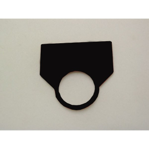 Rees 09006-000 Legend Plate with Custom Engraved, Black