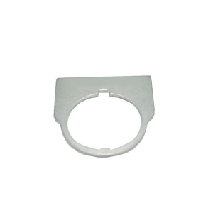 Rees 09014-001 Blank Legend Plate, Clear, BLANK