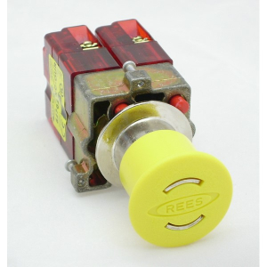 Rees 22102-314 22.5 mm Operator, Yellow