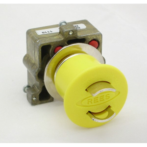 Rees 22102-524 22.5" Operator, Lockable, Yellow