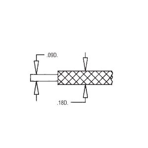Rees 02005-614 Cable Vinyl Covered, Yellow