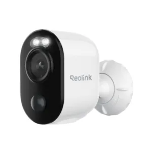 Reolink Argus 3E Wi-Fi Solar & Battery Powered Security Camera with Smart Detection 3MP 2.4Ghz Spotlights