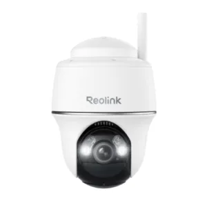 Reolink Argus PT Wireless Solar Battery Camera with Pan & Tilt 5MP 2.4/5Ghz Wi-Fi Pan/Tilt Spotlights White