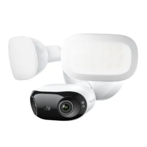 Reolink Elite Floodlight WiFi 4K 180 Degree Ultra-Wide Wired Floodlight Security Camera Dual-lens Dual-Band Wi-Fi 6 3000-Lumen Dimmable Lighting