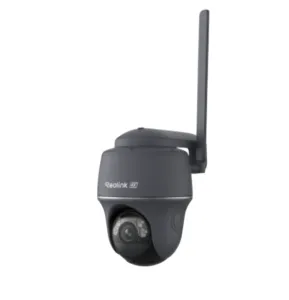 Reolink Go PT Ultra (Gray) Smart 4K 8MP Wireless 4G LTE PT Battery Camera with Color Night Vision Pan/Tilt Spotlights Gray