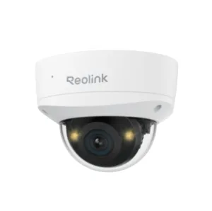 Reolink RLC-1240A 12MP IK10 Vandal Proof Wide FOV Security Camera 145 Degree Viewing Angle Color Night Vision Two-Way Audio