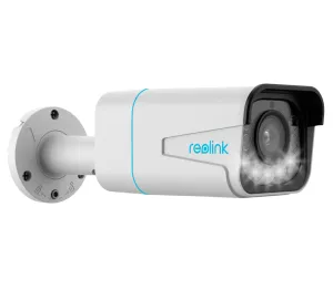 Reolink RLC-811A Smart 4K PoE Camera with 5X Optical Zoom 8MP Bullet 5X Optical Zoom Two-Way Audio Color Night Vision White