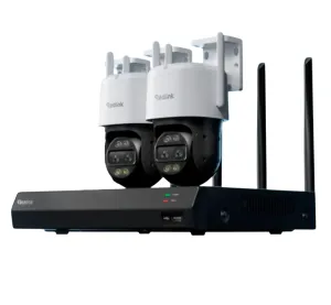 Reolink RLK12-800WTM4 2-Camera Bundle 4K Wi-Fi 6 Dual-Lens Security System with Auto-Zoom Tracking 8MP Bundle - 2x TrackMix Wi-Fi and 1xRLN12W