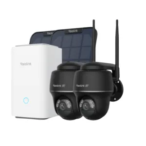 Product image for Home Hub with 2x Argus PT Ultra (bk) + SP2 (bk)