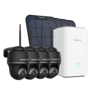 Product image for Home Hub with 4x Argus PT Ultra (bk)+ SP (bk)