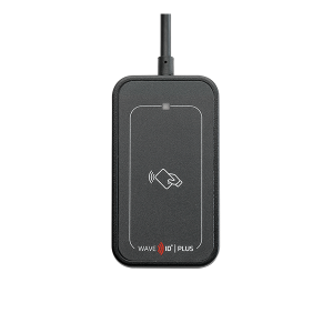 rf IDEAS RDR-80M31AKU WAVE ID Plus Mini with Mifare Secure Black Keystroking USB Reader